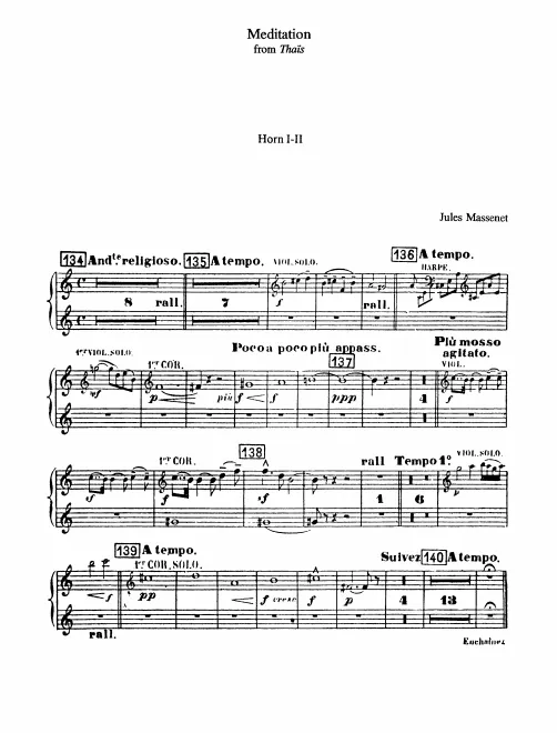 Horn 1/2, 3/4 (F)