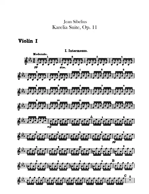 Violins I