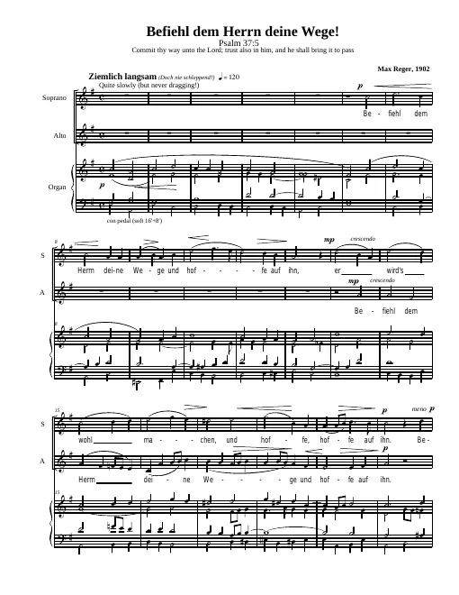 Complete score (German Version)