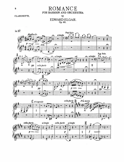 Clarinet 1/2 (B♭)