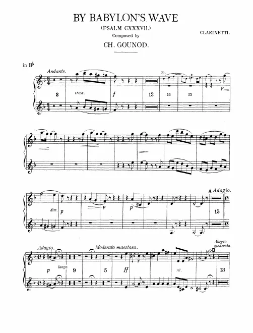 Clarinet 1/2 (B)