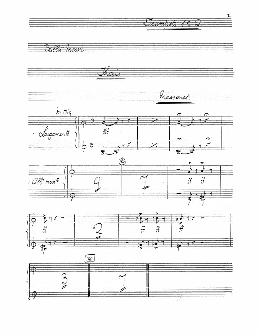 Trumpet 1/2, 3 (E/F)