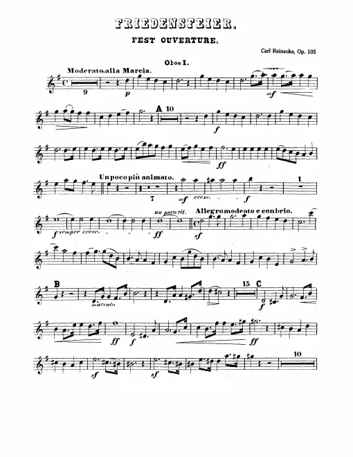Oboe 1, 2