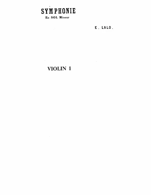Violins I