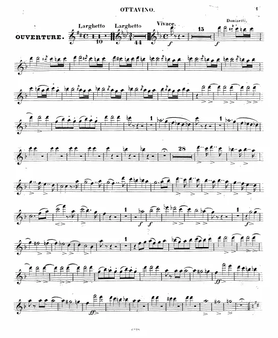 Piccolo, Flute 1, 2