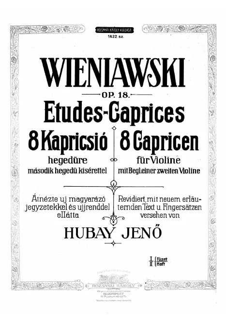 Book 1 (Etudes 1-4)