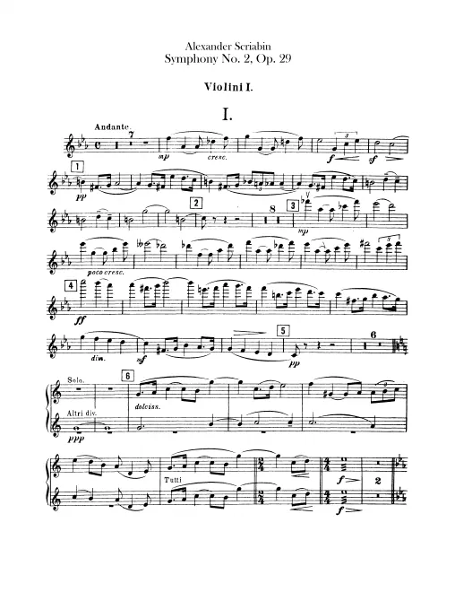Violins I