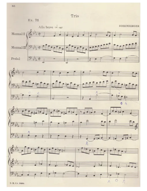 6. Trio in E♭ major