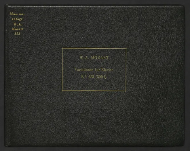 Fragment (theme, variations 1, 4-5)
