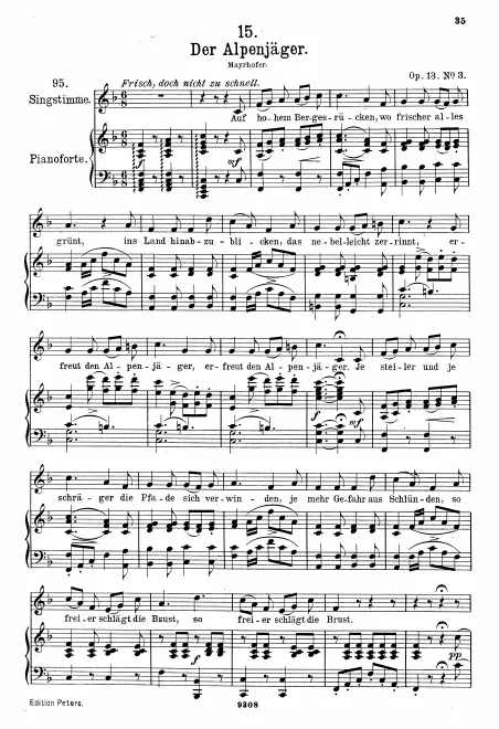 Complete Score (Original / High voice, F major)