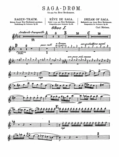 Oboe 1, 2