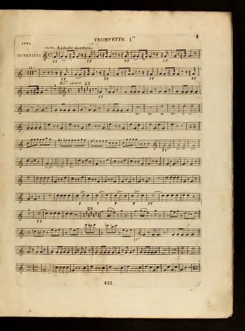 Trumpet 1 (various keys)