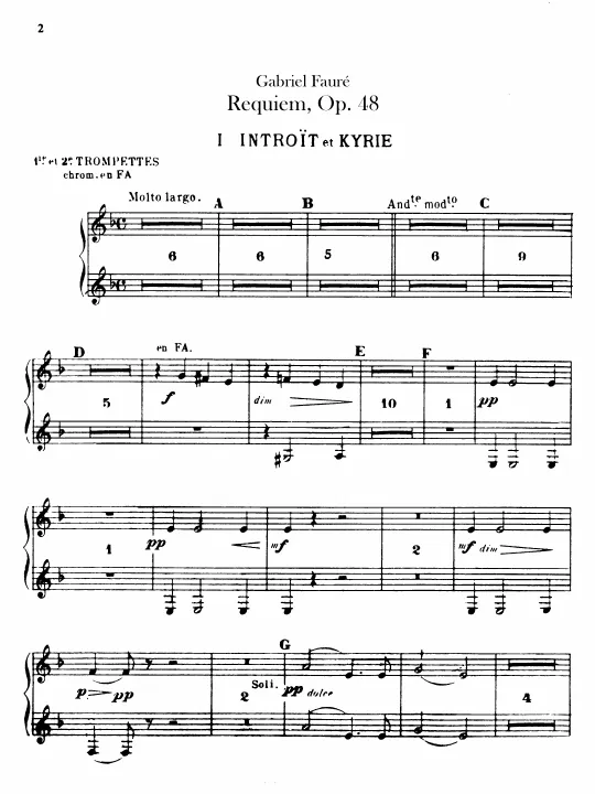 Trumpet 1/2 (F, plus B♭ transposed)