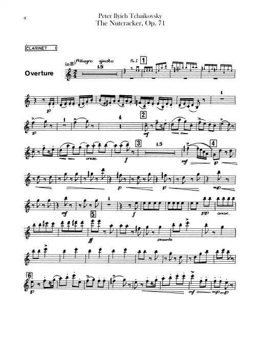 Clarinet 1, 2 (B♭, A)