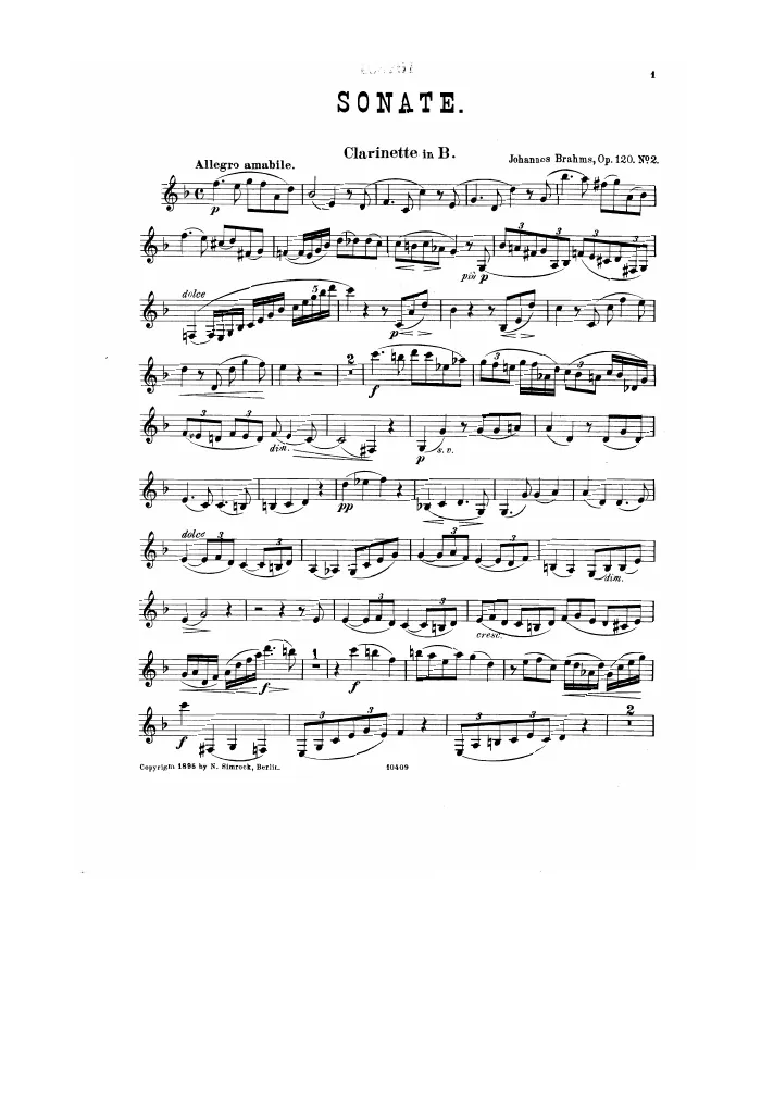 Clarinet (B♭)