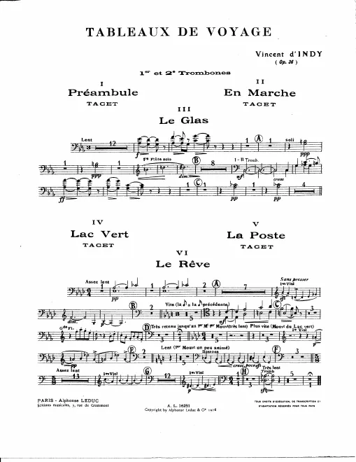 Trombone 1/2, 3