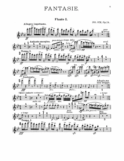 Flute 1, 2