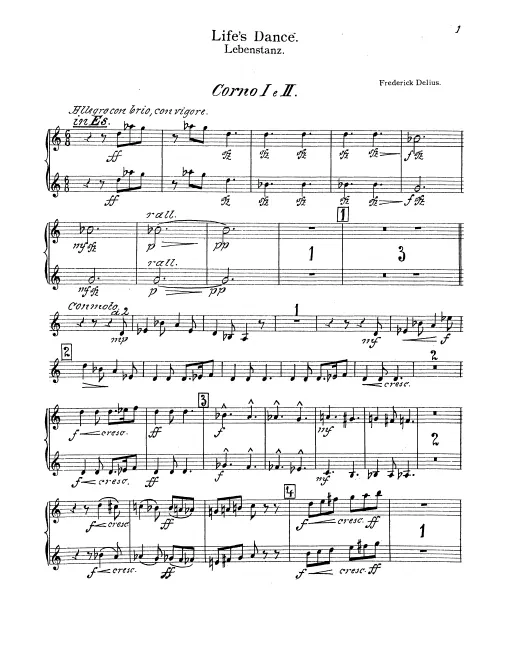Horn 1/2, 3/4 (E/F)