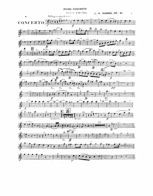 Oboe 1, 2