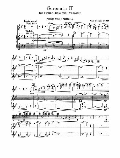 Solo Violin/Violins I