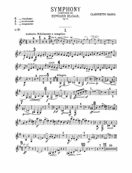 Bass Clarinet (B♭/A)