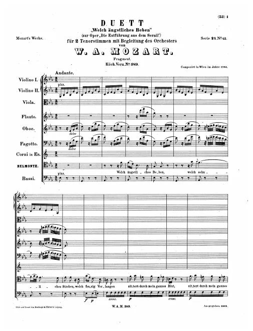 Complete Score (Fragment)