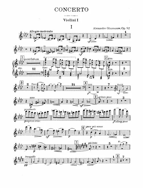 Violins I