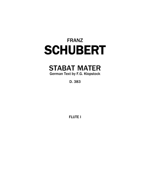 Flute 1, 2