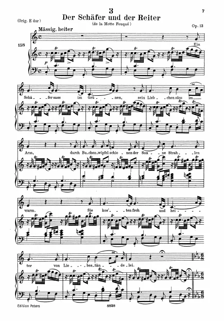 Complete Score (Low Voice, transposed to C major)