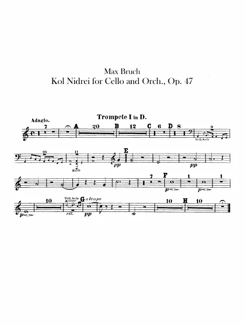 Trumpet 1, 2 (D)