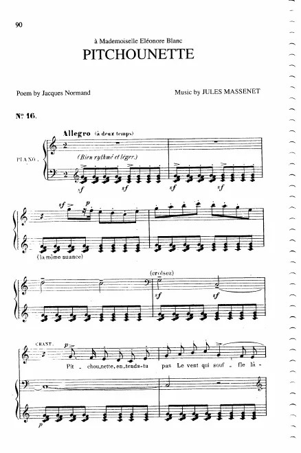 Complete Score (C Major: medium voice and piano)