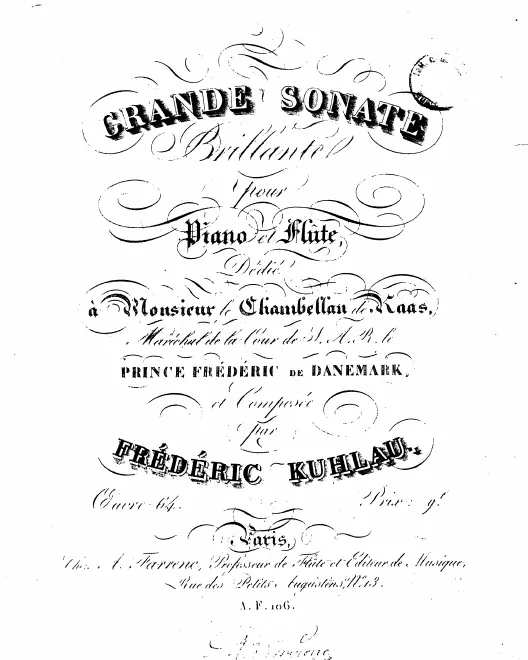 Piano & Flute Parts