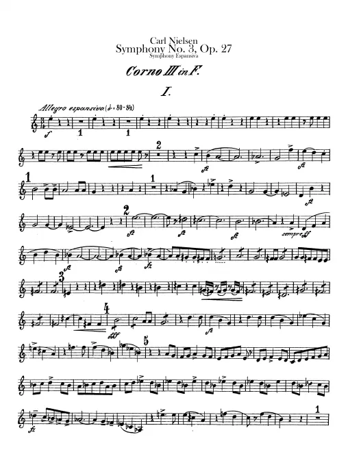 Horn 3, 4 (F)