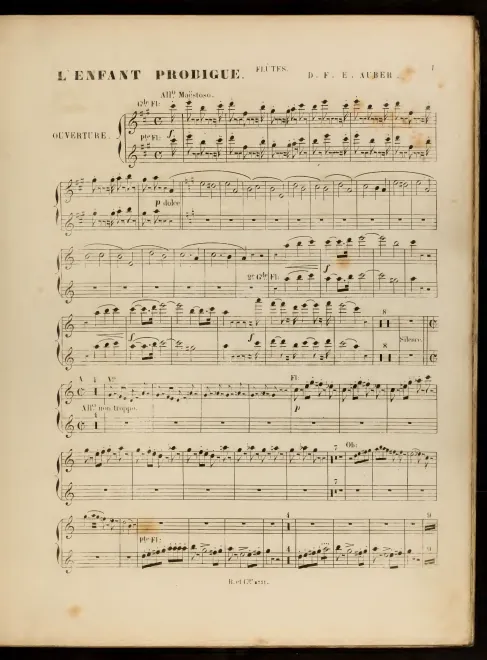 Flute 1/2 (2nd also piccolo)
