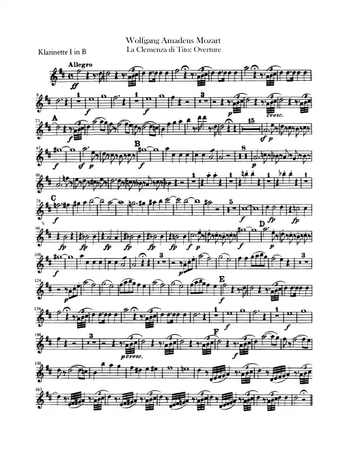 Clarinet 1, 2 (B♭)