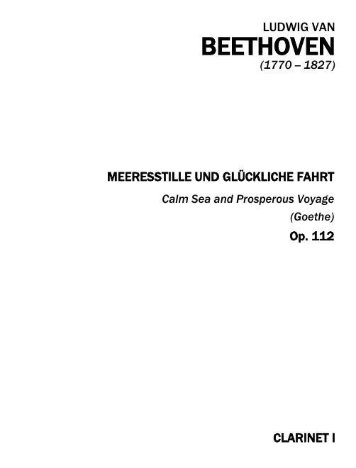 Clarinet 1, 2 (A)