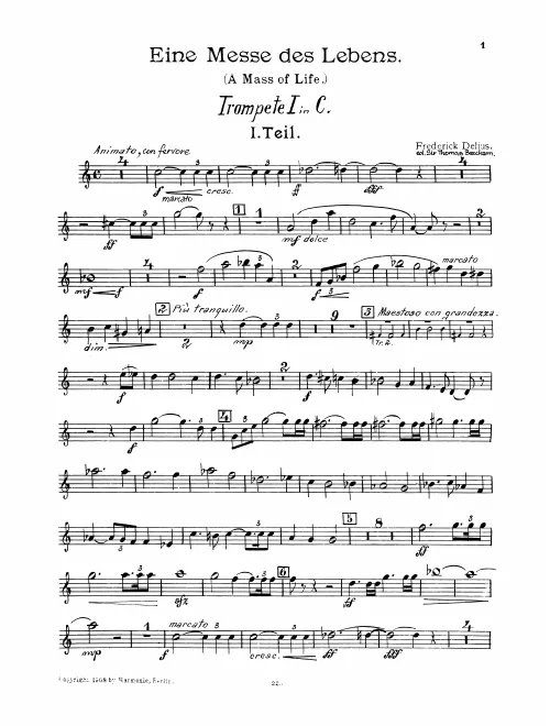Trumpet 1 (C/E/E♭)