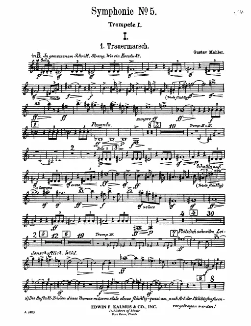 Trumpet 1 (B♭/F)