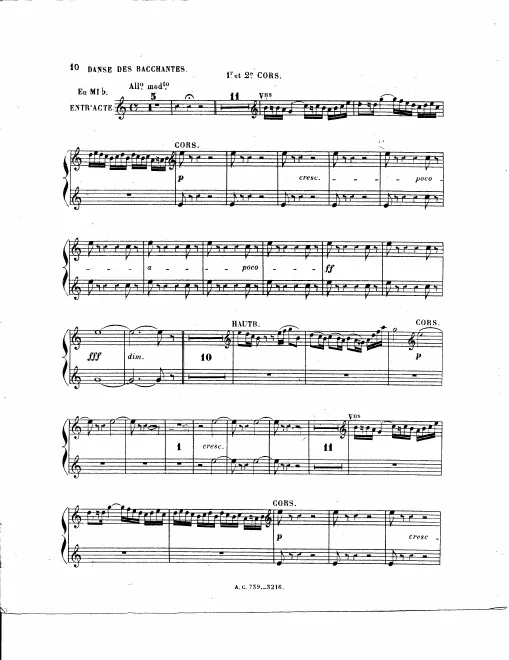 Horn 1/2 (E), 3/4 (C)
