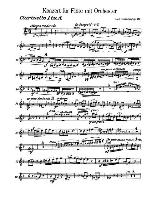 Clarinet 1, 2 (A)