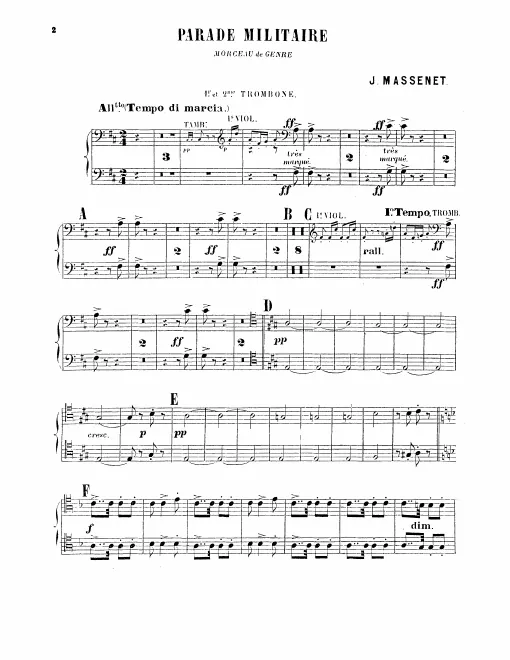Trombone 1/2, 3