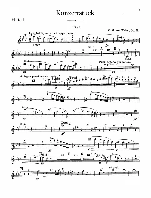 Flute 1, 2