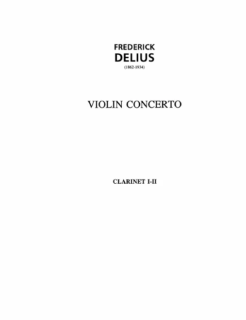 Clarinet 1/2 (B)