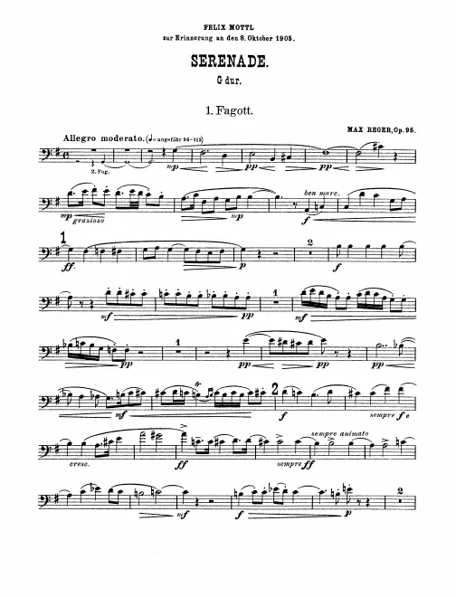 Bassoon 1, 2
