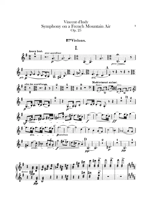 Violins I
