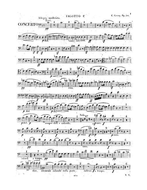 Bassoon 1, 2