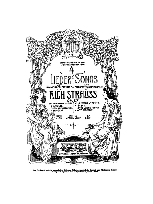 Complete Score (High Voice, G major)