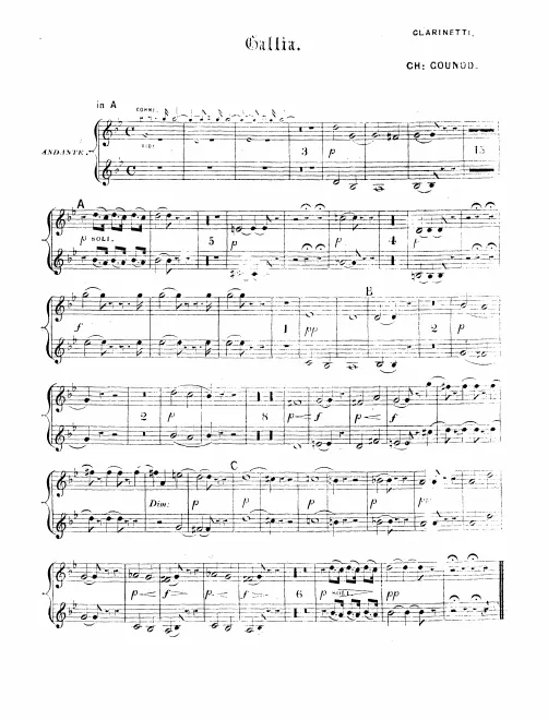 Clarinet 1/2 (A)