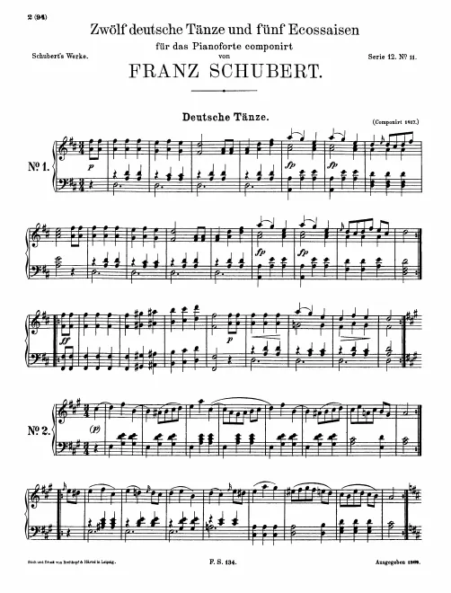 Complete Score (D.420 and D.529)