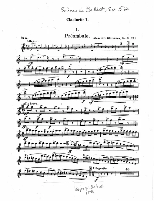Clarinet 1